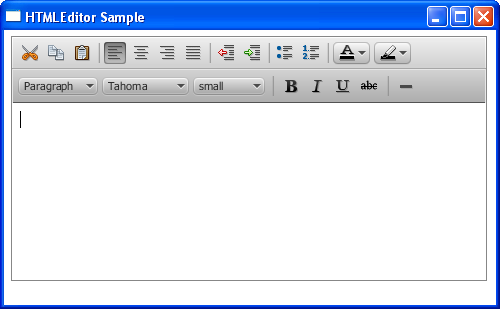 Using JavaFX UI Controls: HTML Editor | JavaFX 2 Tutorials and