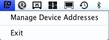 Device Manager toolbar