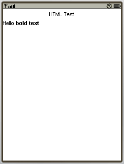 rich text rendered using HTMLComponent
