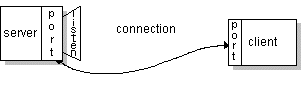 socket connection established