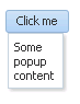 Button and Popup Contents