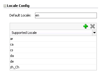 Add locale to faces-config.xml.