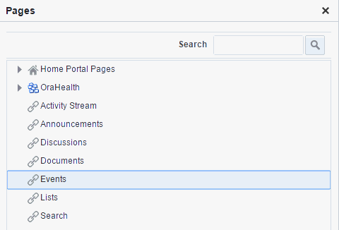 Select pages