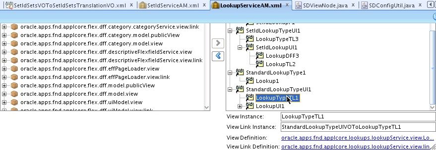 A screenshot of the LookupTypeUI1 in the Data Model.