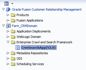 Enterprise Crawl and Search Framework folder