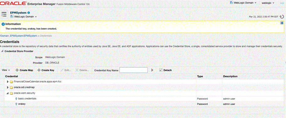 Chave Criada com Sucesso Chave Criada com Sucesso