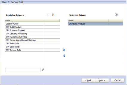 Selecione o Driver para a de Edição em Alto Volume.