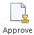 The Approve button in the Performance Management ribbon
