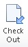 The Check Out button in the Performance Reporting ribbon