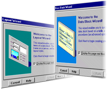 Forms Developer, Layout and Data Block Wizards