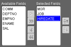 Selection Dialog