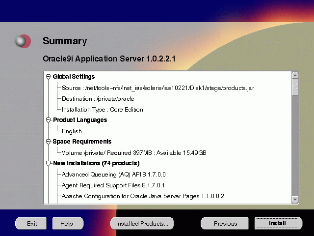 Text description of coresumm.gif follows.