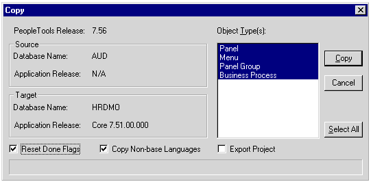 Text description of pssamplecopyscreen.gif follows.