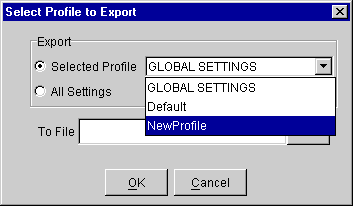 Text description of exporprofiledialog.gif follows.