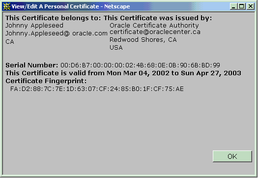 Text description of fakecert.gif follows.