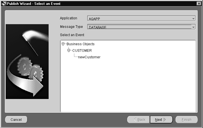Text description of publishevent.gif follows.
