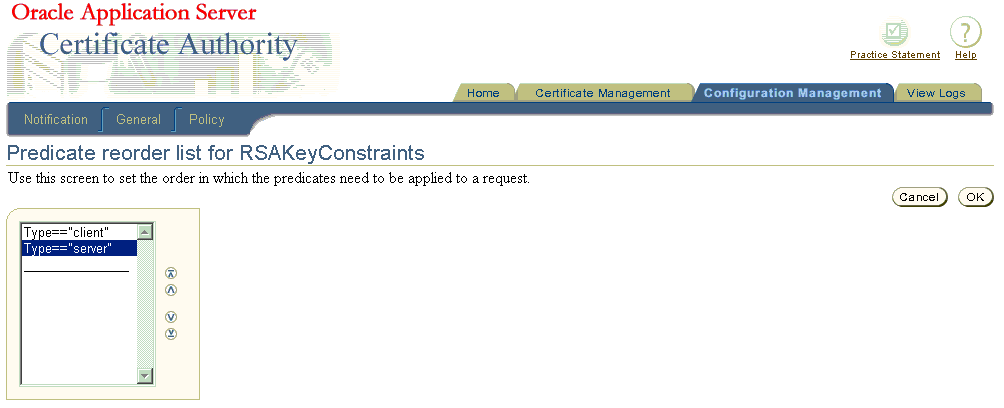 Description of prdctsreordsbscrn.gif is in surrounding text