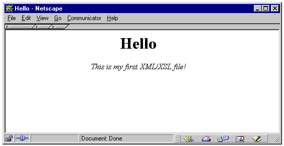 Text description of xslsamp.gif follows.