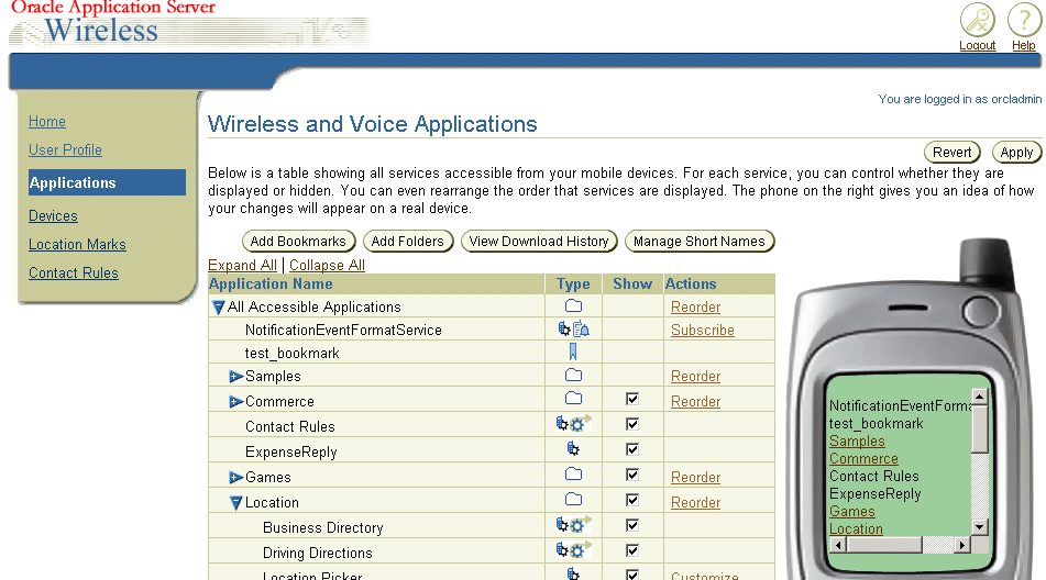 Text description of cus_apps.gif follows.