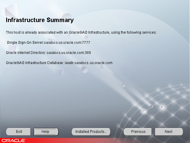 Text description of nt_infrasummary.gif follows.