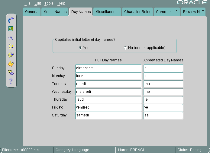 Text description of langdays.gif follows.