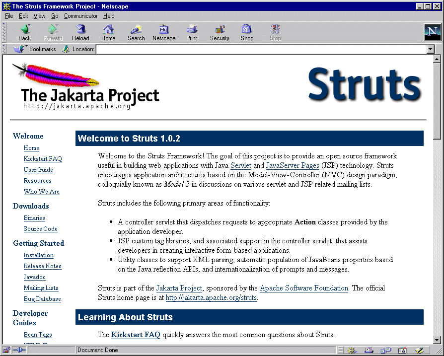 Text description of strutdoc.gif follows.