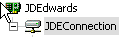 JDEConnection node connected.