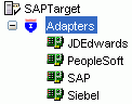 SAP target under SAP node