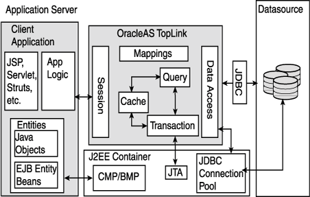 OracleAS TopLink application components