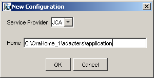 JCA configuration