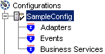 Connected SampleConfig target