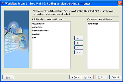 Adding version tracking attributes