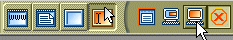 Icons for sharing the entire desktop: a computer screen with the full screen highlighted.