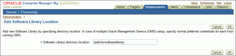 This figure explains the Software Library features.