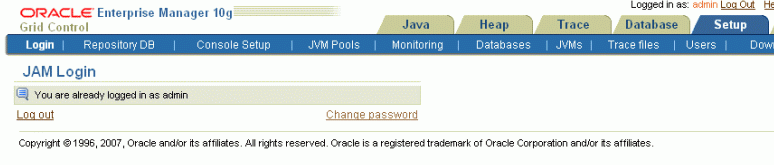 Login Screen Before Timeout