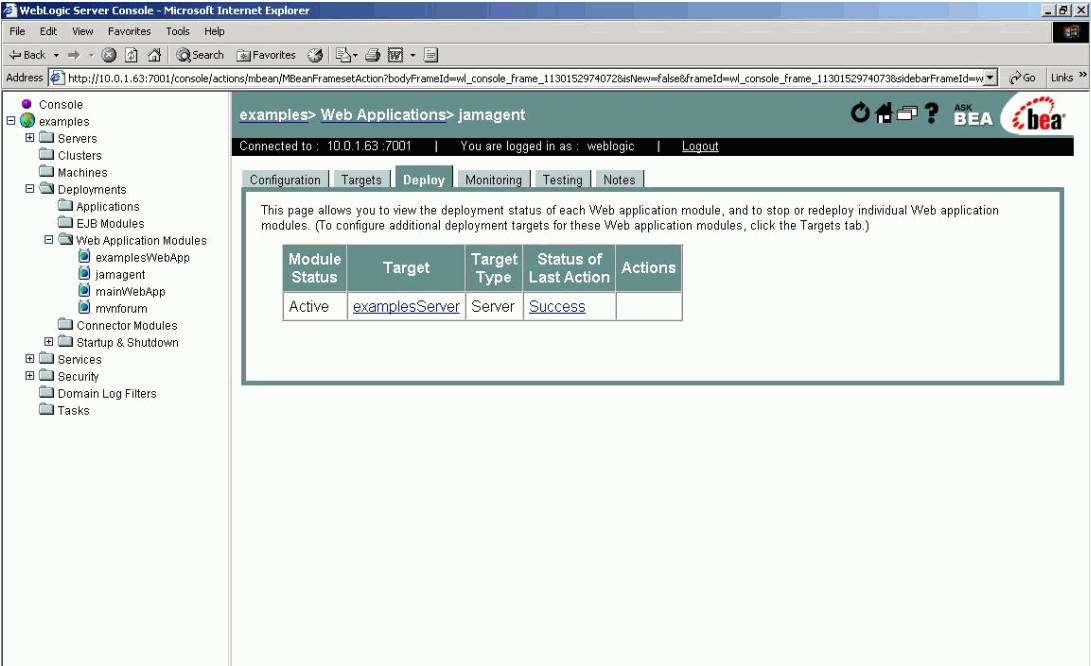 Successful Deployment