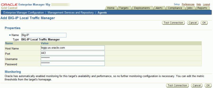 Add F5 BIG-IP Local Traffic Manager