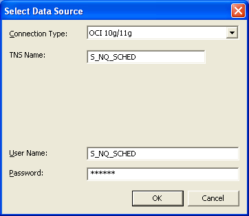 Select data source