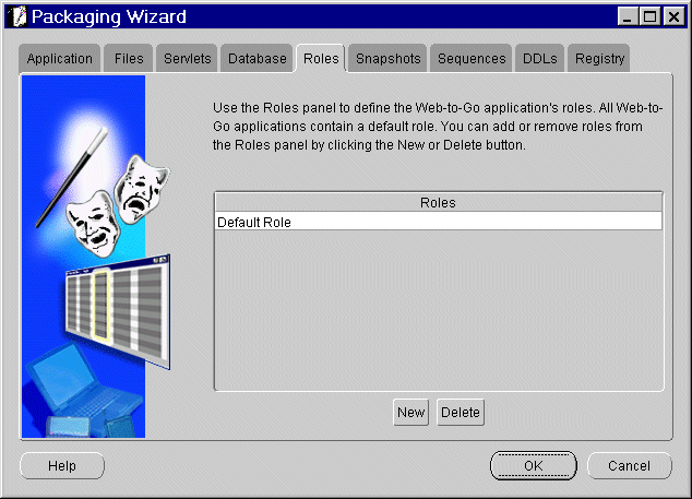 Roles tab