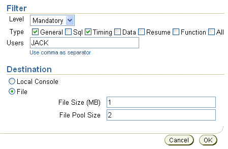 Configure Data Synchronization component tracing