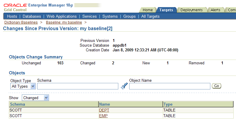 Changes since Last Baseline Changes since Last Baseline