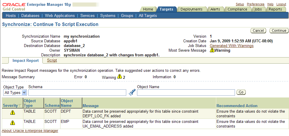 Script Execution Step (Continued) Script Execution Step (Continued)