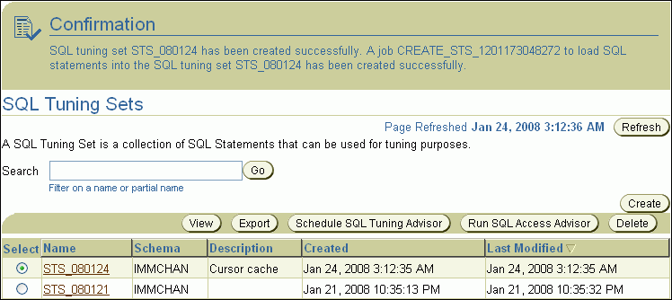 Description of sts_confirmation.gif follows Description of sts_confirmation.gif follows