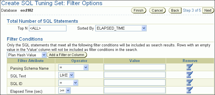 Description of sts_filter_options.gif follows Description of sts_filter_options.gif follows