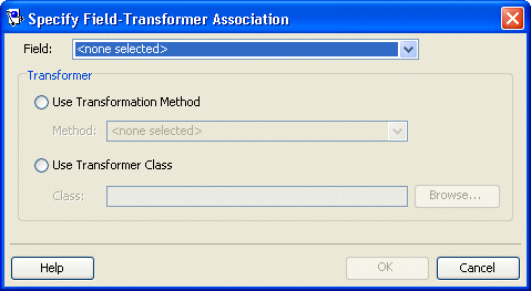 Specify Field-Transformer Association