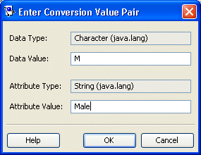 Enter Conversion Value Pair