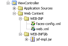 New ViewController workspace in Application Navigator