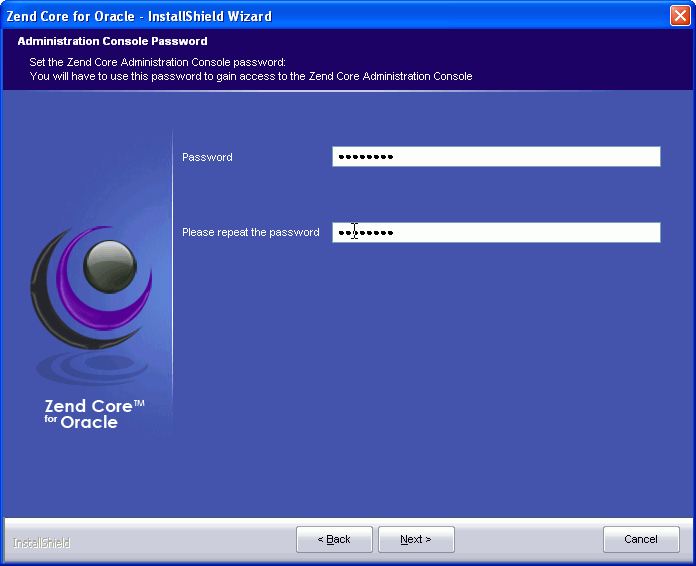 Description of chap2_zcadminpassword.gif follows Description of chap2_zcadminpassword.gif follows