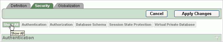 Description of sec_attribute_tabs.gif follows Description of sec_attribute_tabs.gif follows