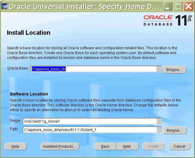Description of clinstall2.gif follows